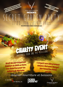 Secret Garden Party Flyer
